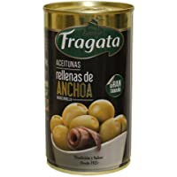 Los mejores  - Fragata Aceitunas Rellenas de Anchoa - 6 latas
